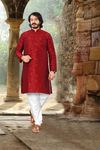 Looking This Traditional Functional Designer Readymade Kurta With Bottom Set. Kurta Are Jacquard Silk And Botton Are Semi Cotton Fabric With Wevon Designer.Buy Now. 