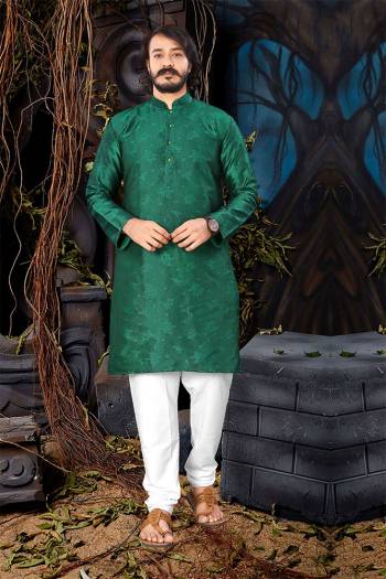 Looking This Traditional Functional Designer Readymade Kurta With Bottom Set. Kurta Are Jacquard Silk And Botton Are Semi Cotton Fabric With Wevon Designer.Buy Now. 