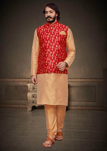 Attrective This Traditional Functional Designer Readymade Kurta,Bottom With Jacket Set. Its Kurta And Botton Are Art Silk And Jacket Is Semi Cotton Fabric With Stylist Printed.Buy Now. 