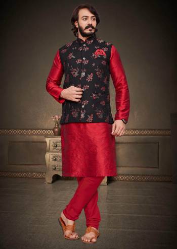 Attrective This Traditional Functional Designer Readymade Kurta,Bottom With Jacket Set. Its Kurta And Botton Are Art Silk And Jacket Is Semi Cotton Fabric With Stylist Printed.Buy Now. 