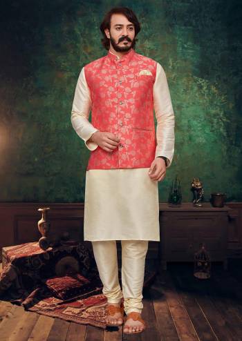 Attrective This Traditional Functional Designer Readymade Kurta,Bottom With Jacket Set. Its Kurta And Botton Are Art Silk And Jacket Is Semi Cotton Fabric With Stylist Printed.Buy Now. 