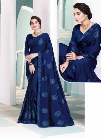 Looking This Partywear Designer Fine Color Saree Paired With Blouse.This Saree And Blouse Are Rangoli Silk Fabric With Heavy Designer Thread Embroidery Work. Buy This Pretty Saree Now.