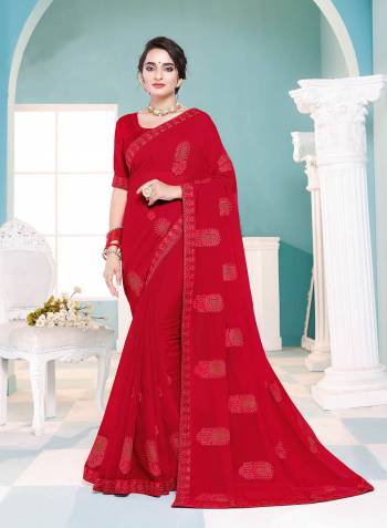 Looking This Partywear Designer Fine Color Saree Paired With Blouse.This Saree And Blouse Are Rangoli Silk Fabric With Heavy Designer Thread Embroidery Work. Buy This Pretty Saree Now.