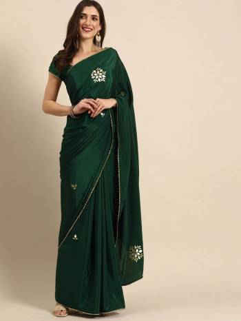 Garb This Partywear Stylist Designer Fine Colour Saree Paired With Blouse.This Saree Are Poly Silk And Blouse Are Art Silk Fabric With Heavy Designer Embroidery Work. Buy This Pretty Saree Now.