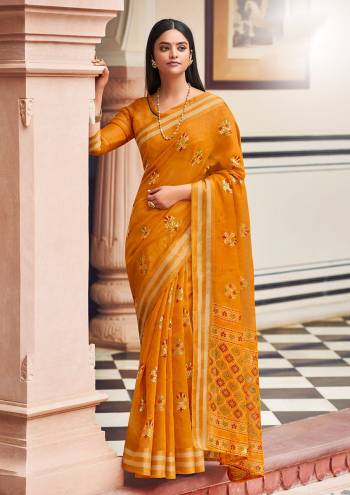 Attrective This Designer Traditional Saree Are Fine Saree Paired With Blouse.This Saree And Blouse Are Chandei Based Fabric With Heavy Wevon Designer. Buy This Pretty Saree Now.