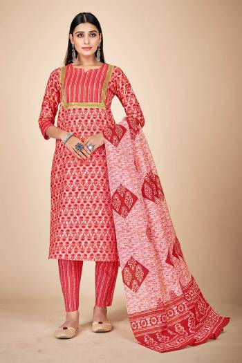 Attrective This Readymade Long Dress In Fine Color Top And Dupatta Are Rayon With Dupatta Are Rayon Fabricated Beautified With Printed Designer. It Is Light In Weight And Easy To Carry All Day Long. 