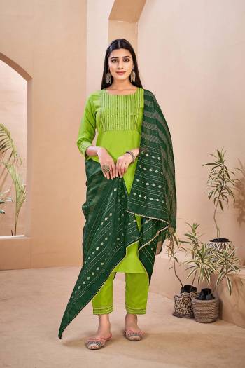 Stylist This Readymade Long Dress In Fine Color Top And Dupatta Are Rayon With Dupatta Are Rayon Fabricated Beautified With Printed Designer. It Is Light In Weight And Easy To Carry All Day Long. 