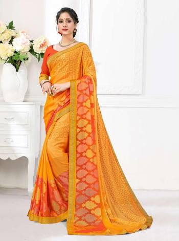 Your Personality In This Lovely Colored Designer Saree. This Saree?Are Brasso And Blouse Are Fabricated On Dupion Silk Beautified With Printed Designer. Buy This Pretty Saree Now.