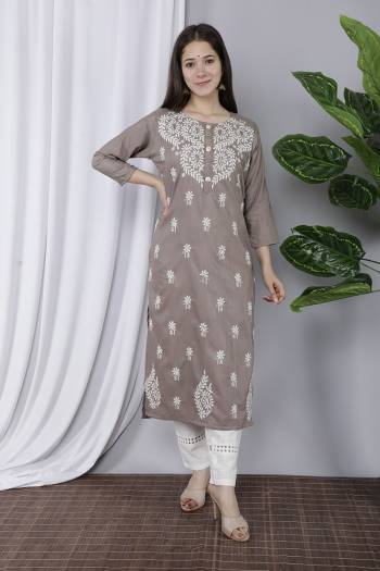 Attrective Looking This Disigner Readymade Long Straight Kurti In Fine Color. Its Kurti Are Silk Slub Fabricated Beautified With Designer Multy Embroidery Work. It Is Light In Weight And Easy To Carry All Day Long. Buy Now.