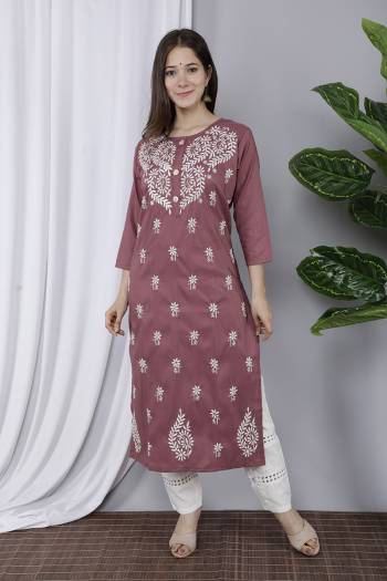 Attrective Looking This Disigner Readymade Long Straight Kurti In Fine Color. Its Kurti Are Silk Slub Fabricated Beautified With Designer Multy Embroidery Work. It Is Light In Weight And Easy To Carry All Day Long. Buy Now.