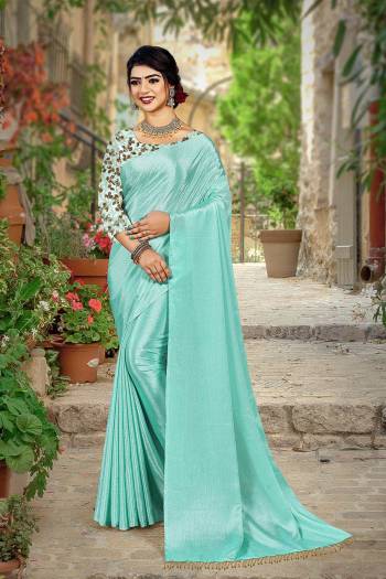 Garb This Designer Saree Are Fine Color Paired With Blouse.This Saree Are Chinon And Blouse Are Net Based With Designer Sequance Embroidery Work Fabric. Buy This Pretty Saree Now.