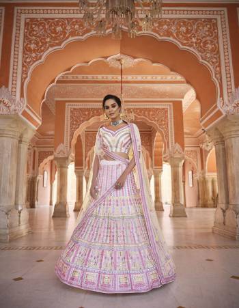 Attrective This Bridal Heavy Designer Lehenga Choli In Fine Color Fabricated On Organza Beautified Fabric Lahenga Choli With Heavy Designer Embroidery Work.Buy Now. 