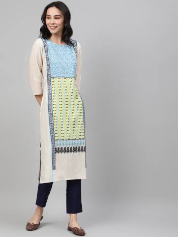 Looking This Readymade Long Kurti With Bottom Are Fine Color. This Kurti And Pant Are Fabricated On Rayon Beautified With Designer Digital Printed. It Is Light In Weight And Easy To Carry All Day Long. Buy Now.