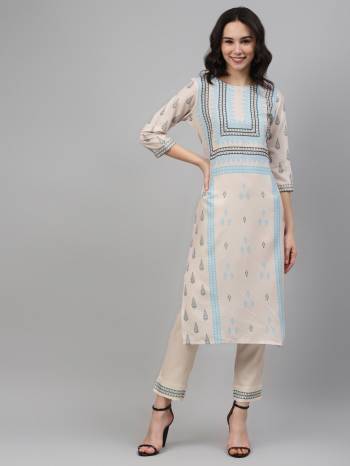 Looking This Readymade Long Kurti With Bottom Are Fine Color. This Kurti And Pant Are Fabricated On Rayon Beautified With Designer Digital Printed. It Is Light In Weight And Easy To Carry All Day Long. Buy Now.