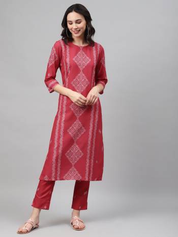 Looking This Readymade Long Kurti With Bottom Are Fine Color. This Kurti And Pant Are Fabricated On Rayon Beautified With Designer Digital Printed. It Is Light In Weight And Easy To Carry All Day Long. Buy Now.