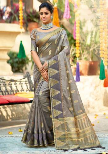 Enhance Your Personality In This Lovely Colored Designer Saree. This Saree And?Blouse Are Fabricated On Organza Beautified With Weaving Designer Work Buy This Pretty Saree Now