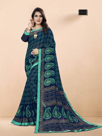 Grab This Designer Printed Saree Are Beautifull Color Paired With Pretty Blouse.This Saree And Blouse Are Georgette Based Fabric With Designer Printed With Lace Border And Piping. Buy This Pretty Saree Now.