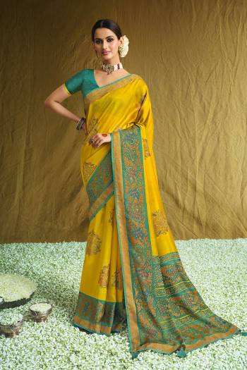 Grab This Partywear Designer Pretty Colored Saree Paired With Designer Blouse.This Saree And Blouse Are Brasso Fabric With Heavy Designer Brasso Printed With Swarovski Work Border. Buy This Pretty Saree Now.