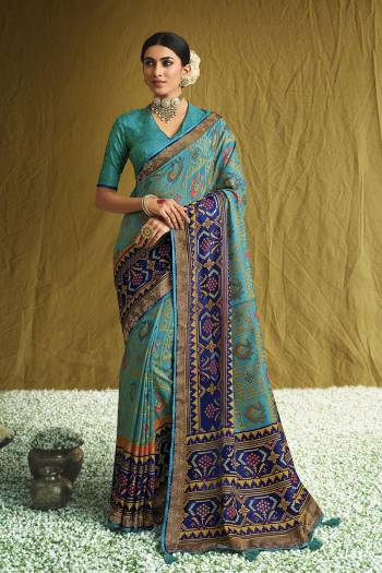 Grab This Partywear Designer Pretty Colored Saree Paired With Designer Blouse.This Saree And Blouse Are Brasso Fabric With Heavy Designer Brasso Printed With Swarovski Work Border. Buy This Pretty Saree Now.