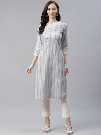 Grab This Readymade Straight Long Kurti With Pant In Pretty Color. This Kurti And Pant Are Fabricated On Rayon Beautified With Designer Digital Printed. It Is Light In Weight And Easy To Carry All Day Long. 