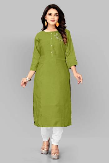 Here Is Very Pretty Hand Work Long Kurti,This Pretty Kurti Is Beautified With Designer Hand Work.BuyThese Collection Now