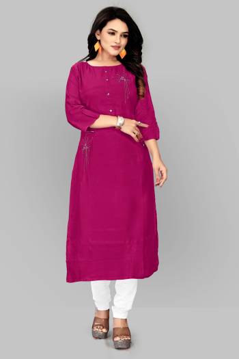 Here Is Very Pretty Hand Work Long Kurti,This Pretty Kurti Is Beautified With Designer Hand Work.BuyThese Collection Now