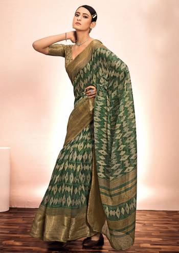 Buy These Beautifull Saree Pretty Color Paired With Contrast Blouse.This Saree And Blouse Are Silk Blendk Based Fabric With Wevon Border,Designer Printed.