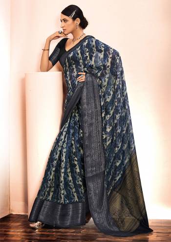 Buy These Beautifull Saree Pretty Color Paired With Contrast Blouse.This Saree And Blouse Are Silk Blendk Based Fabric With Wevon Border,Designer Printed.