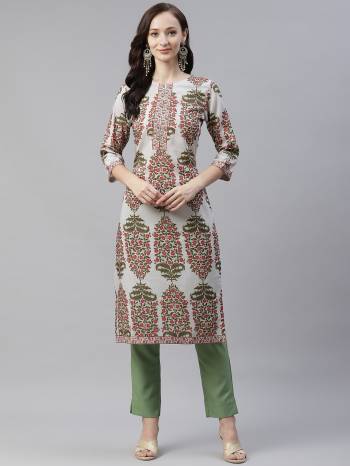 Grab This Readymade Collection Come With Pretty Colored Kurti Come With Matching Bottom And Rayon Fabricated Beautified With Designer Foil Printed