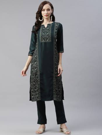 Grab This Readymade Collection Come With Pretty Colored Kurti Come With Matching Bottom And Chinon Fabricated Beautified With Designer Foil Printed