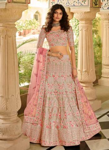 Grab These Heavy Designer Lehenga in Beautiful Coloed Pair With Designer Pretty Blouse And Dupatta These Lehenga is Beautified With Art Silk Based Fabric Come With Art Silk Blouses And Soft Net Dupatta Beautified With Heavy Designer Work