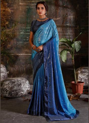 Buy These Beautifull Pretty Color Saree Paired With Matching Blouse.This Saree Is Fabricated On Crepe Pair With Satin Blouse Beautified With Heavy Sequance Work