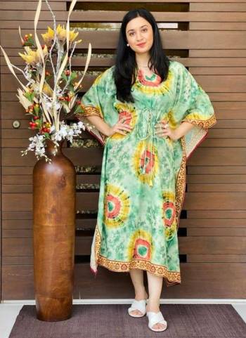 Buy These Ready To Wear Collection In Pretty Color These Kaftan is Butter Silk Fabricated?Beautified With Authentic Digital Printed.Its Available All Regular Size