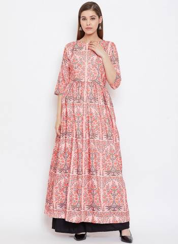 New Shade Is Here To Add Into Your Wardrobe With This Designer Readymade Gown In Pretty Color Fabricated On Muslin With Digital Print. Also It Is Available In All Regular Sizes. Buy Now