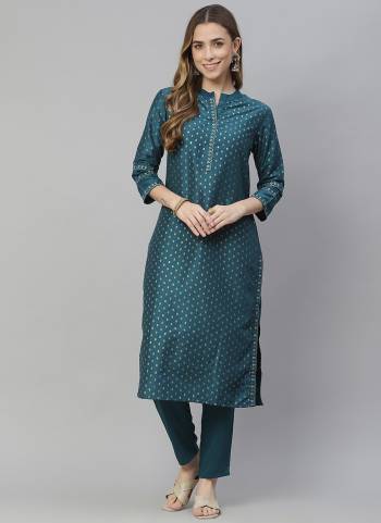 You Will Definitely Earn Lots Of Compliments Wearing This Pretty Set.This Kurti is Fabricated On Chinon Pair With Chinon Pant. Beautified With Designer Digital Printed