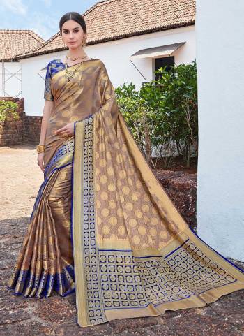 Grab These Pretty Color Saree Pair With Contrast Blouse.Its Saree is Fabricated On Jacquard Silk Pair With Jacquard Silk Blouse.Beautified With Heavy Wevon Designer.