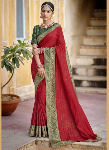 Simple And Elegant Looking Fancy Saree Is Here In Pretty Color Paired?With Contrasting Colored Blouse. Its Saree Is Fabricated On Poly SIlk Paired With Brocade Blouse. Buy This Rich And Elegant Looking Saree Now