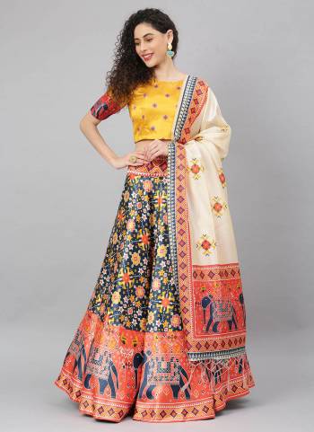 for a Pretty Look,Grab These Fancy Lehenga in All Over Beautiful Colored.These Lehenga Choli is Fabricated On All Over Art Silk And Beautified With Designer Digital Printed
