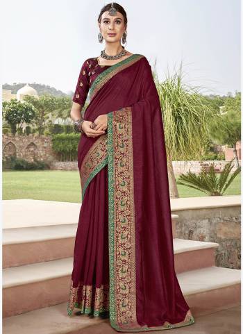 Grab These Beautiful Saree in Bright Colored Pair With Pretty Blouse.its Saree is Fabricated on Silk Base Pair With Silk Blouse Buy Now These Amazing Saree.