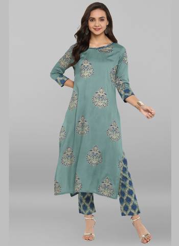 Celebrate This Festive Season With Beauty And Comfort Wearing This Fancy Readymade Pair In All Over Beautiful Colored. This Pretty kurti And Pant Are Fabricated On Rayon Based.Beautified With Designer Printed.