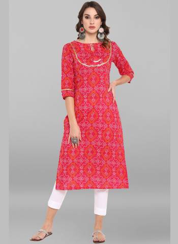 Celebrate This Festive Season With Beauty And Comfort Wearing This Fancy Readymade Pair In All Over Beautiful Colored. This Pretty kurti And Pant Are Fabricated On Cotton Based.Beautified With Designer Printed.