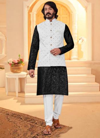 Take your ethnic style quotient to the next level by wearing this fashionable kurta set. which has been designed keeping the latest trends in mind. This set is a Art Silk Base Fabricated With Designer  Mirror Embroidery Work.It will augment your look and make you the centre of attraction at any occasion