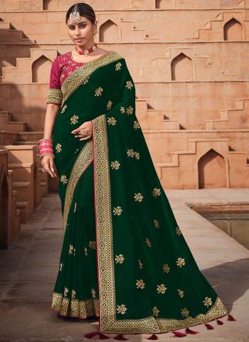 Grab These Fancy Saree in All Over Pretty Colored.its Saree is Fabricated On Vichitra Silk Based Pair With Phantom Silk Blouse.Come With Heavy Work.