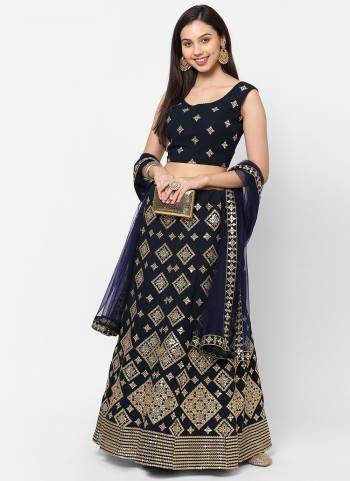 For A Beautiful Look,Grab These Lehenga in All Over Lovely Colored.Its Lehenga Is Fabricated On Net Based.its Beautified With Designer Multy Embroidery Work