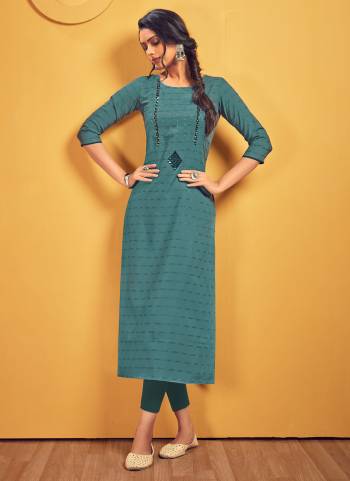 Grab These Casual Wear Readymade Kurti In All Over Pretty Colored.Its Fabricated On Viscose Come With Hand Mirror Embroidery Work.