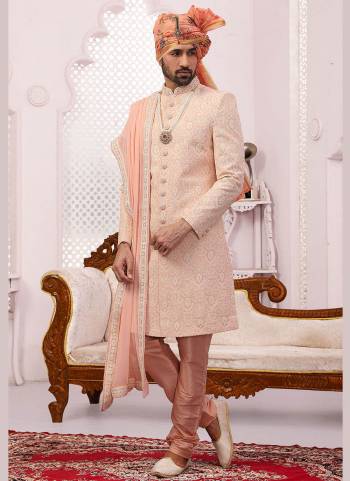 Grab These Readymade Sherwani in Fine Colored.These Shewani is Fabricated On Georgette Pair With Dupion Silk Bottom With Designer Embroidery Work.Its Available in All Regular Size.