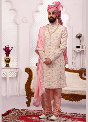 Grab These Readymade Sherwani in Fine Colored.These Shewani is Fabricated On Georgette Pair With Dupion Silk Bottom With Designer Embroidery Work.Its Available in All Regular Size.