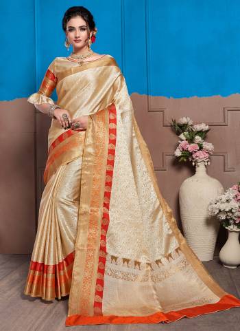 For A Beautiful Look , Grab These Lovely Colored Saree Come with Matching Blouse.Its Saree And Blouse Are Fabricated On Banarasi Silk With Heavy Weaving Jacquard Designer