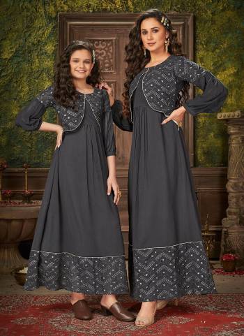 This Festive Season Look Beautiful And Feel comfortable In Beautiful Colored Combo Gown.These Gown Is Fabricated On Blooming Georgette Come With Designer Sequance Embroidery Work.Its Available All Regular Size.