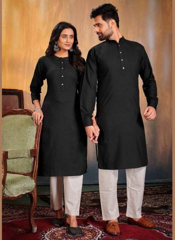 Take your ethnic style quotient to the next level by wearing this fashionable Couple Combo Set.Its Come With Cotton Base Fabricated Pair With Cotton Fabric Bottom.Its Available In All Regular Size.Buy Now